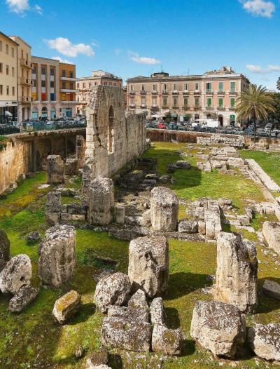 シラクーサIl Cuore Della Sicilia Affitti Breviアパートメント エクステリア 写真